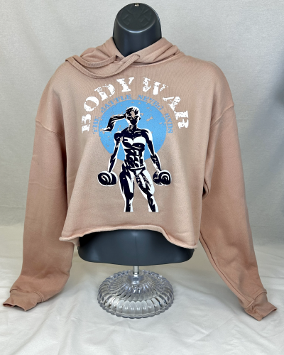 Women’s crop top hoodie